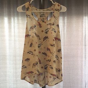 Razorback classic car tank